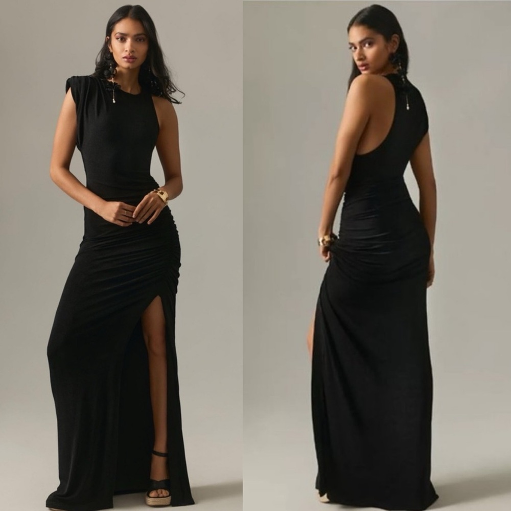 NWT Anthropologie Misha Slim Asymmetrical Dress
